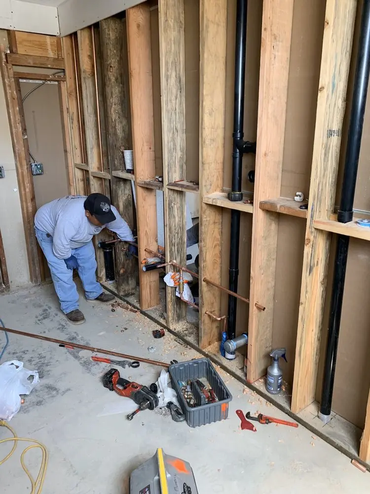 Commercial rough-in plumbing for Commercial Plumbing in Ocean Grove
